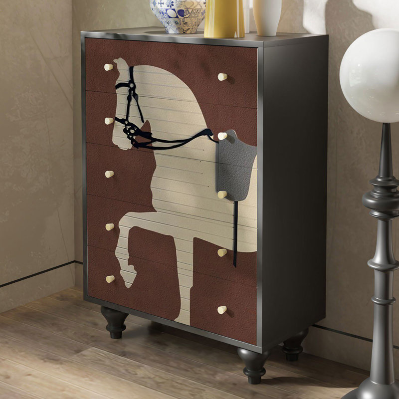 Multifunction light luxury high end decor cabinet