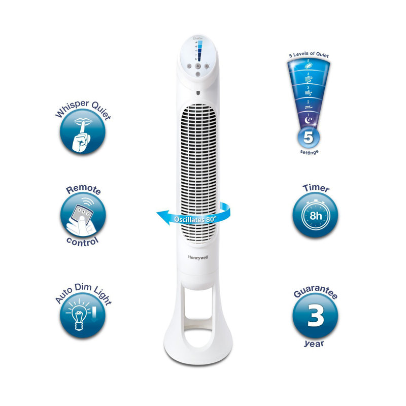 Honeywell 102Cm Oscillating Tower Fan