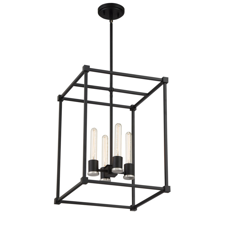 Dillon 4 - Light Dimmable Square / Rectangle Chandelier