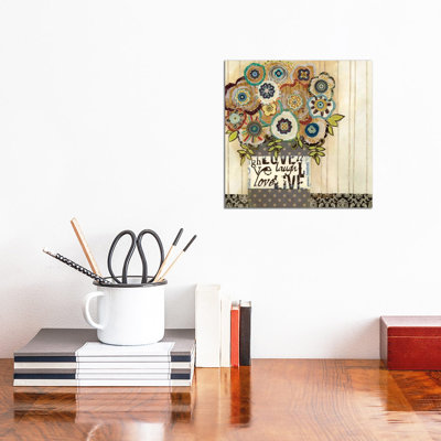 Love To Laugh by Jamie Morath - Wrapped Canvas Print