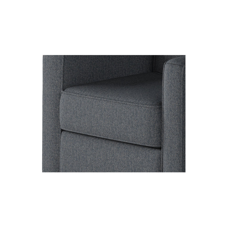Fauteuil oscillant pivotant Balina Bindi, Truth or Dare - marine, H 38 po x l 35 po x P 36 po  