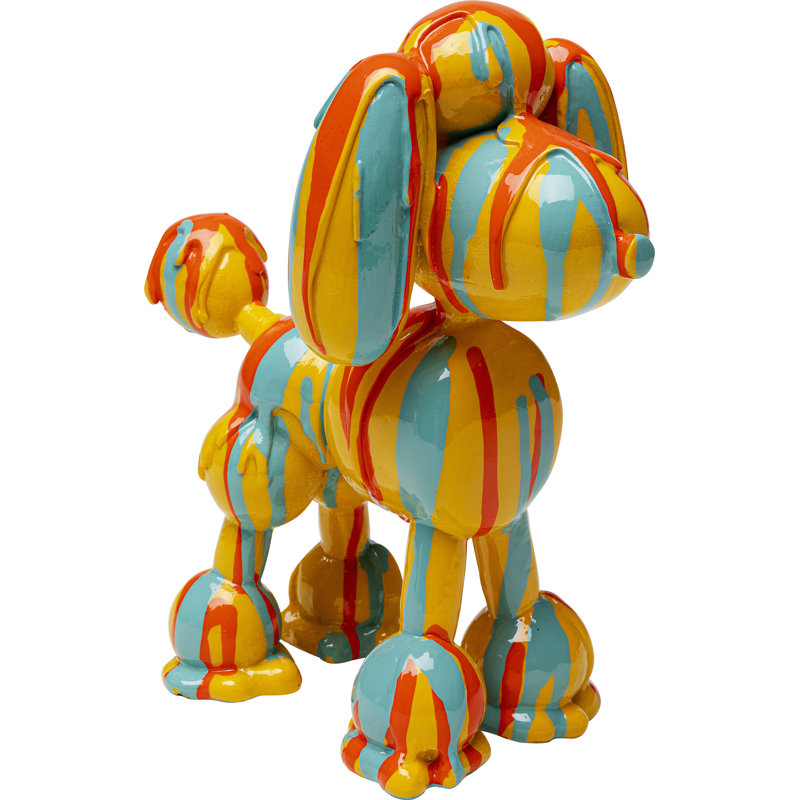 Holi Dog Figurine
