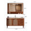 Wall Mounted Single Double Combined Vanity Unit Bathroom Vanity With Ceramic Top-2117121452