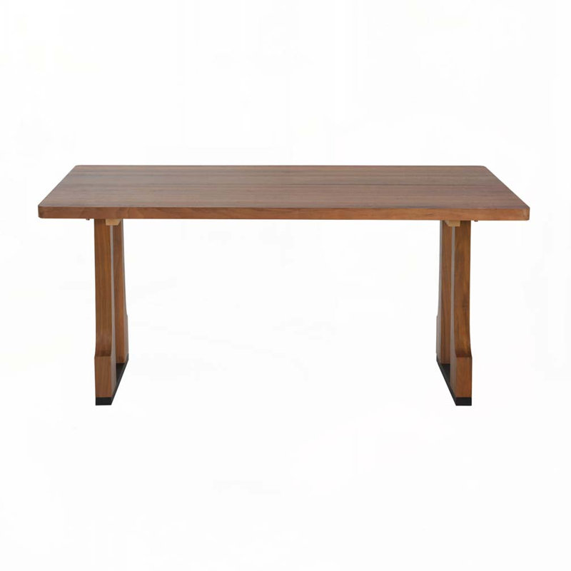 Table de salle à manger 63 ", Noyer