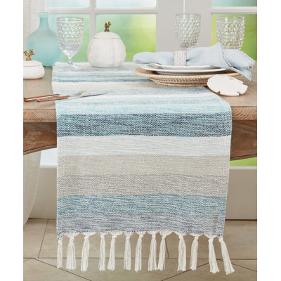 Rectangular Striped Table Runner