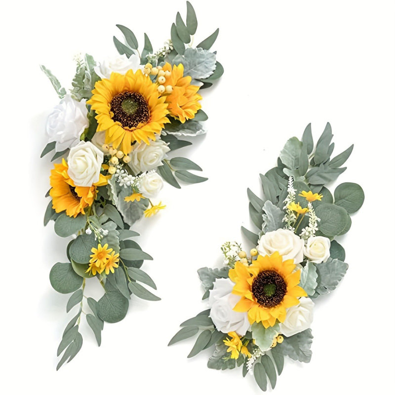 Artificial Wedding Arch Flowers Swag Kit