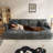 110.63" Convertible Sleeper Sectional Sofa with Pull-Out Bed & Dual Storage Chaise, U-Shaped Couch for Living Room Apartment-770721289