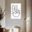 Khadijeh Peace Sign