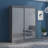 Charlisha 59" Armoire with Adjustable Shelves, Hanging Rod-1766217840-1777624271