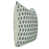 Bleu / motif cachemire brun