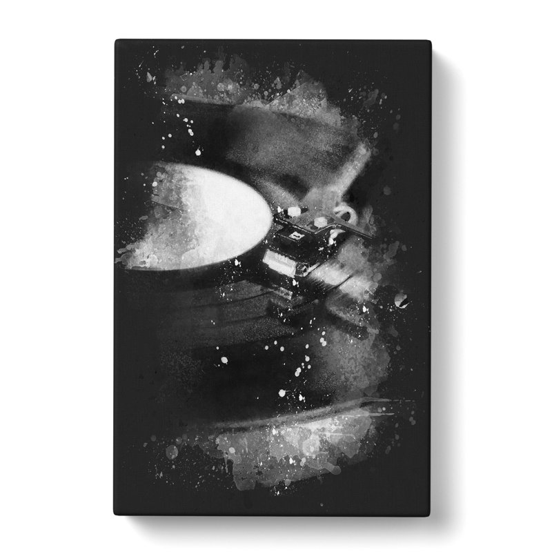 Vinyl Record Player - Wrapped Canvas Painting, 76cm H x 50cm W x 3cm D