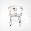 Branched Crystal Arm Chair