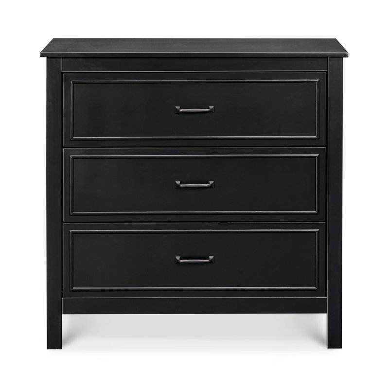 Commode 3 tiroirs Charlie, Ébène