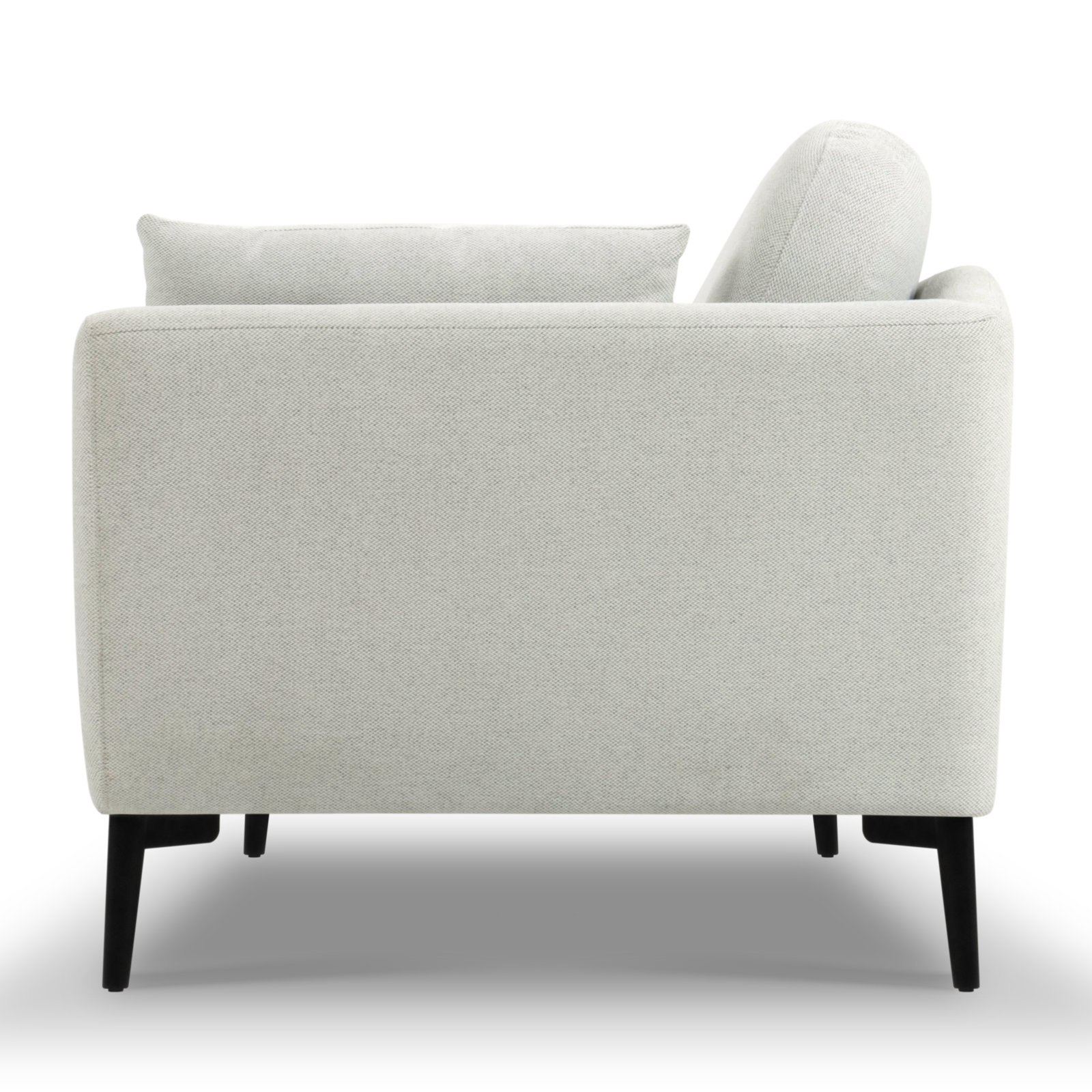 Tyndall 91'' Upholstered Sofa, Beige Performance Basketweave