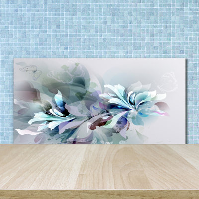 50cm W x 100cm L Glass Peel and Stick Panel