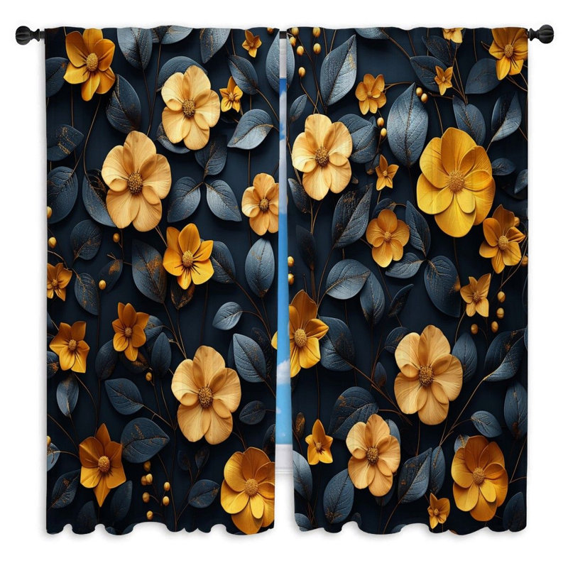 Stachmus Room Darkening Curtain Pair, 20" W x 61" L