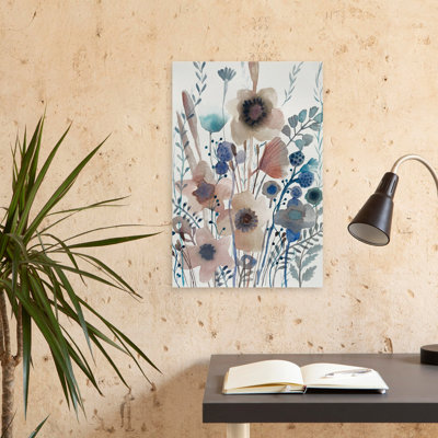 Quiet Marvels Floral & Botannical Floral Nature Watercolor Illustration Art Contemporary