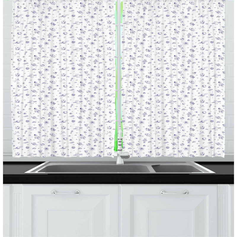 Tailored Kitchen Curtain