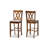 Upholstered Counter Stool with Solid Wood Frame-217710230-215584927