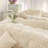 Checked Pattern Reversible Bedding Duvet Cover Solid Colour-102506382-102506381