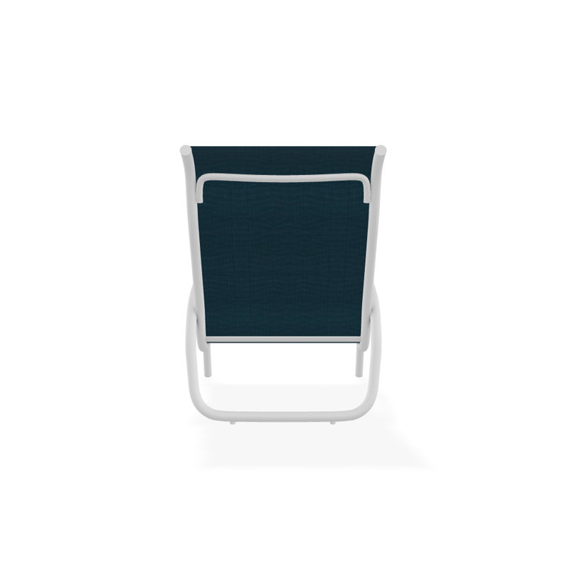 Beach Chair, Textured White, Teal Sunbrella®