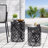 Metal Set Of 2 Patio End Table-885525391