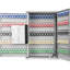Armoire réglable à 300 clés avec serrure - Boîte murale en acier robuste Étiquettes colorées pour une organisation pratique Gris Différents acheteurs