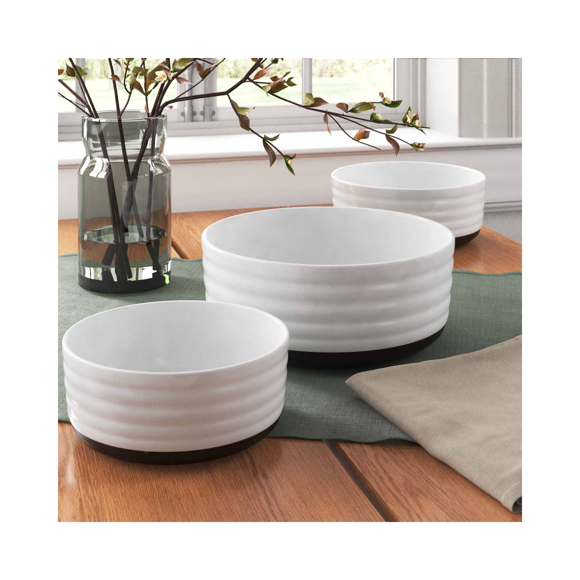 Berning Ceramic Serving Bowl