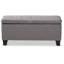 Repose-pieds rangement touffeté Kanyi-284639987