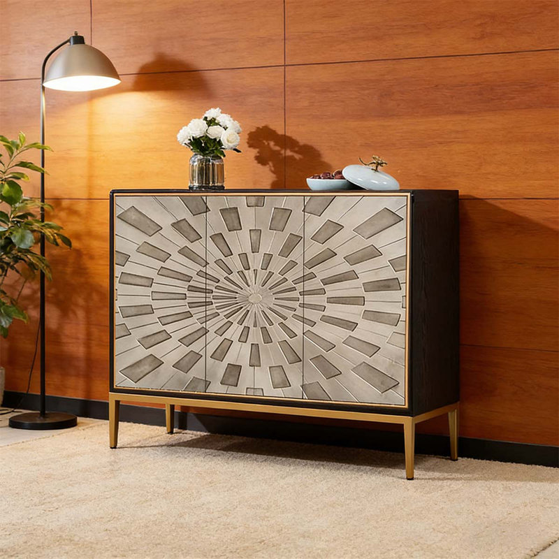 Buffet en bois avec rangement