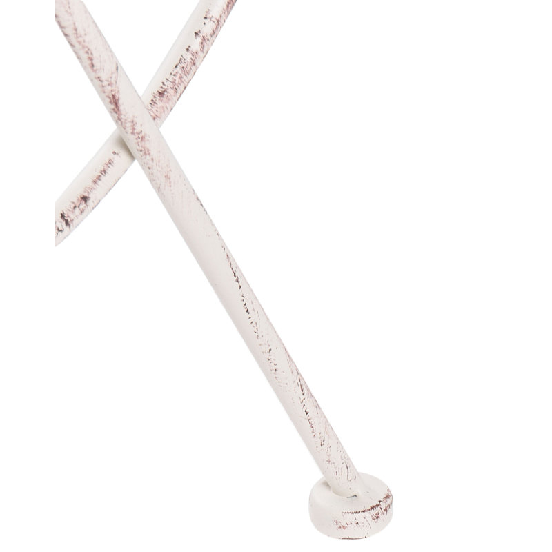Plant Stand CROWBERRY 43 cm Metal Off-White