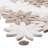 Fresh Novelty Look Flower Polished Natural Stone/Metal Wall & Floor Mosaic Tile-64517323