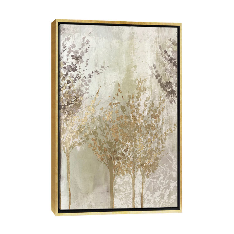 "Chaque matin III" par Allison Pearce, reproduction d’art, H 60 po x l 40po x P 1,5 po, Pas de tapis, Toile encadrée d'or