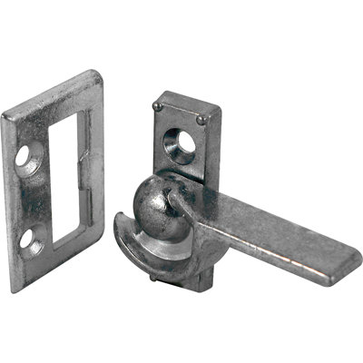 Loquet à came coulissant pour fenêtre gauche, zinc