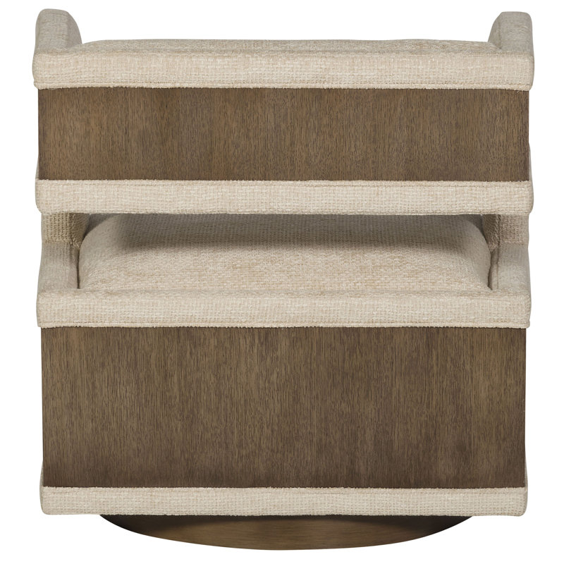 Cove Armchair, Nomad Sand, Dove Gray