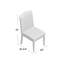 Chaise d'appoint Eichler en brun
