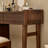 Nordic minimalist style black walnut dresser