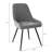 Upholstered Dining Chair with Padded Back-1798897053