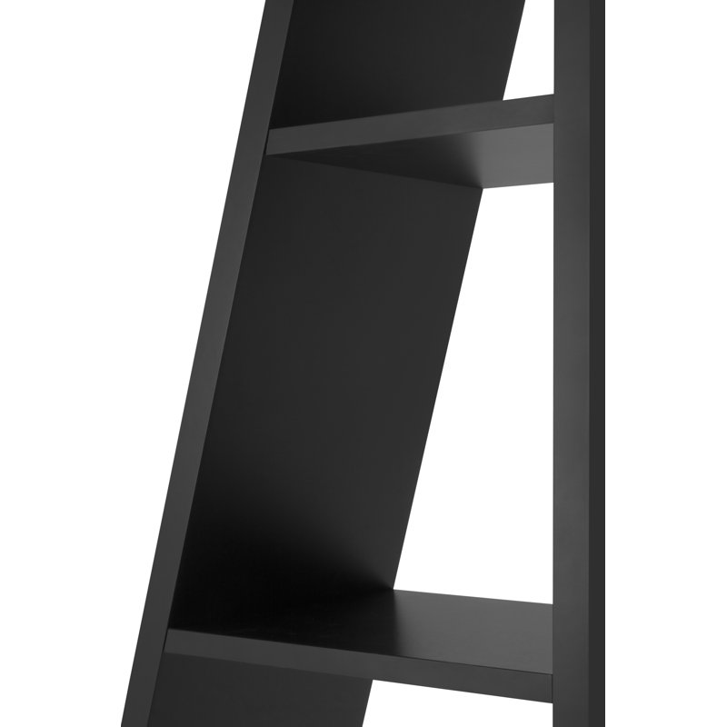 Bibliothèque Delta H 76,77 "x l 103,54", Noir pur