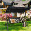 3 Person Porch Swing with Canopy-863687596