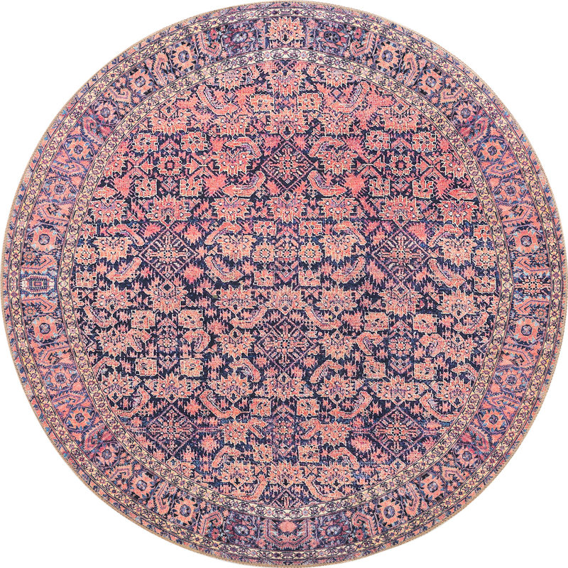 Tapis traditionnel Traditional Mcclamma, Rond 5 pi