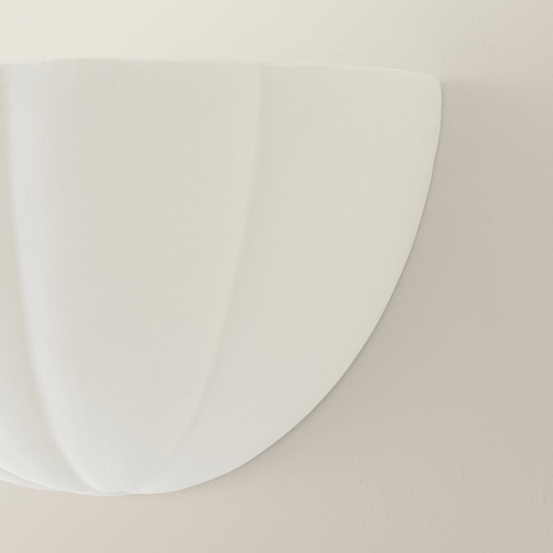 Wall Sconce, No, White