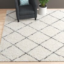 Savoy Gray/White Area Rug Zipcode Design Rug Size: Rectangle 5'2 x 7'2