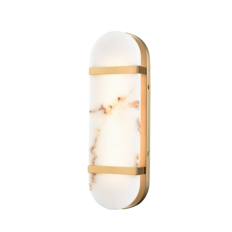 Meuble-lavabo Jasper, Ébène / faux albâtre gris