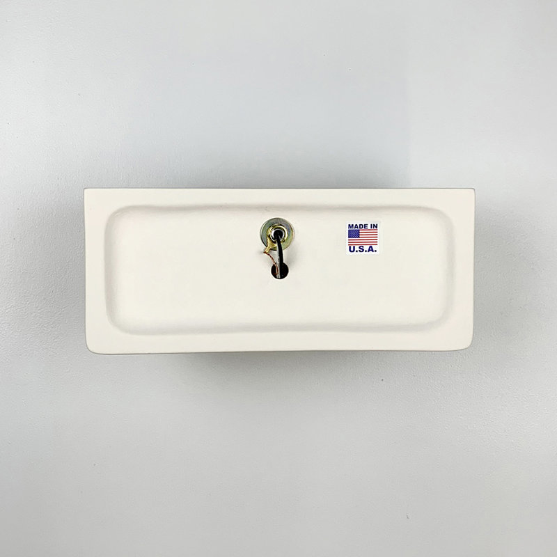 Angeles Ceramic Flush Mounted Sconce
