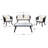 Orme 4 - Person Patio Conversation Set with Cushions-1530868809