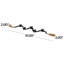 Porte-bougie brun avec guirlande Mango-406271764
