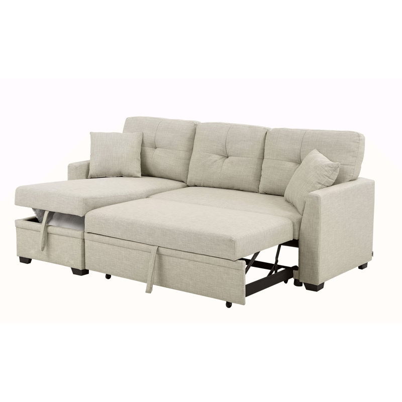 Canapé-lit modulaire avec rangement