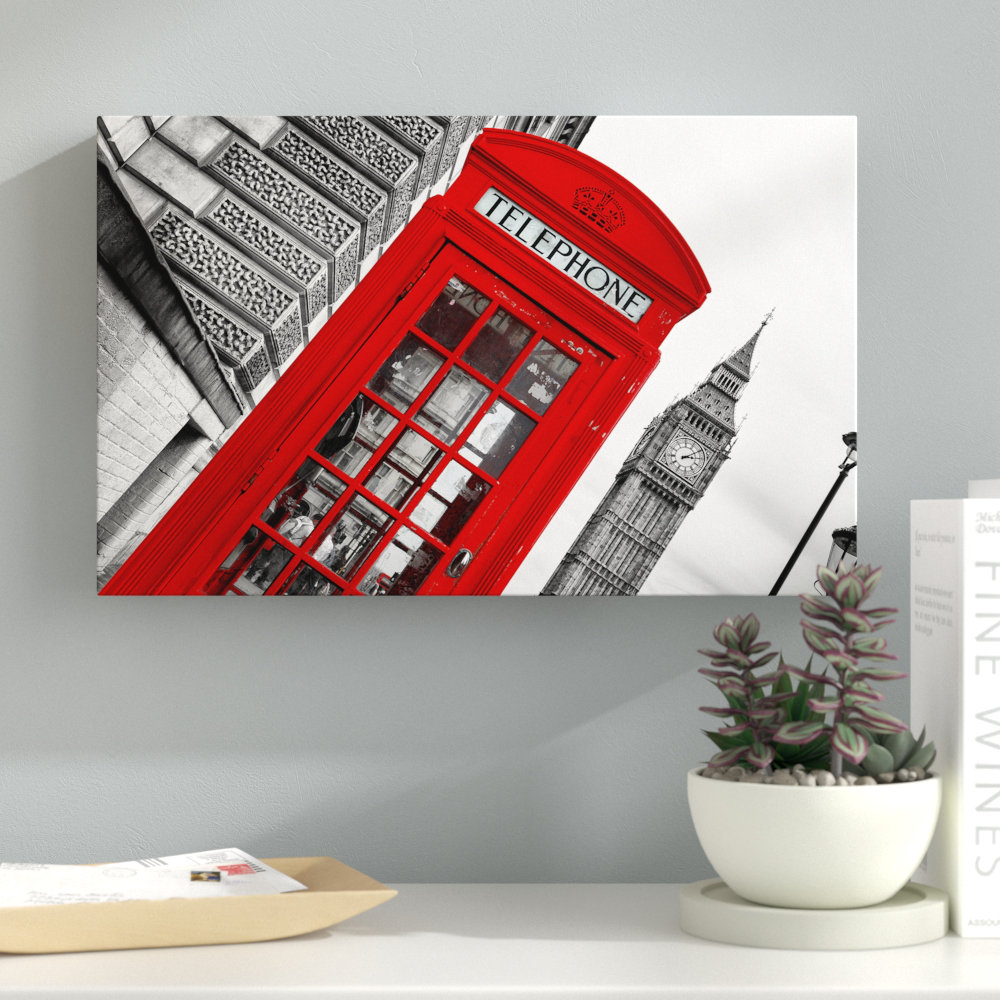 London Photographic Print on Wrapped Canvas Latitude Run® 
