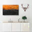 The Sun Over The Mountains - Wrapped Canvas Print-56639088